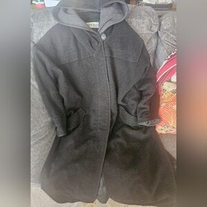 Erich Fend Wool And Cashmere Long Coat. L. 24ptp